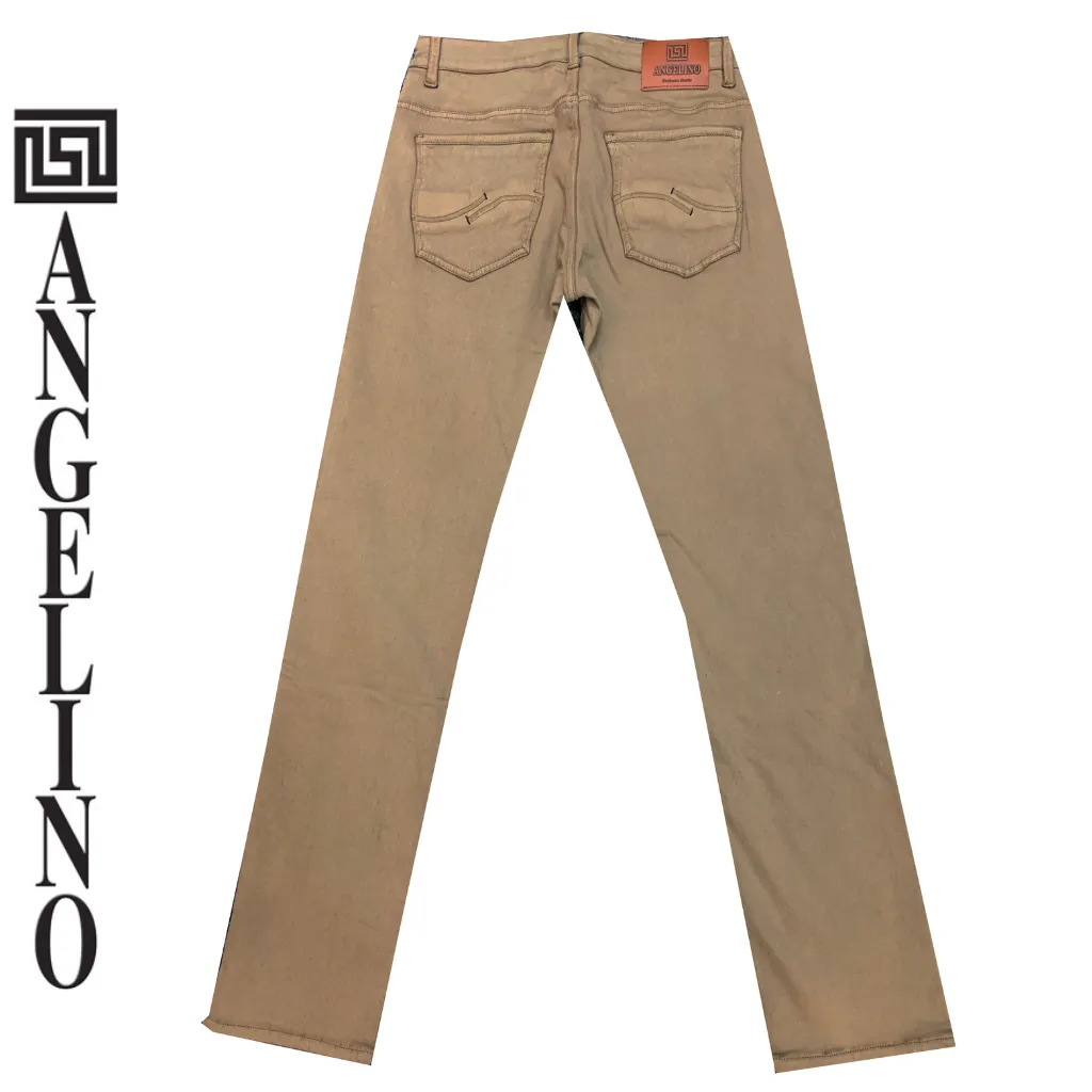 Angelino Jeans -Style D19-Khaki