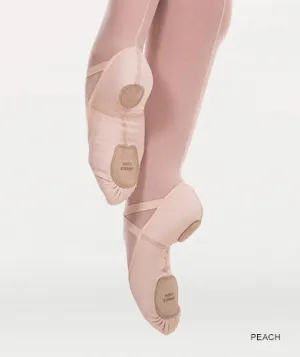 Angelo Luzio 248A Remie 4 Way Stretch Ballet Slipper Peach