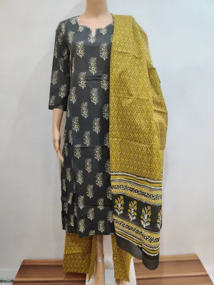 Angels Fishing Rod Kurta pant with dupatta set