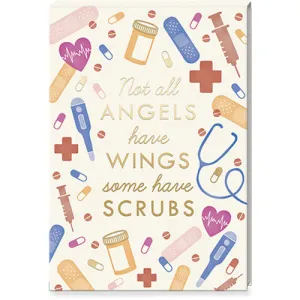 Angels in ScrubsLarge Notepad