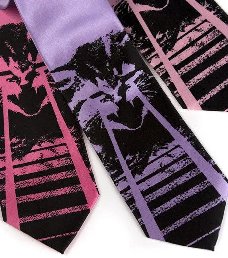 Angry Laser Kitten Necktie