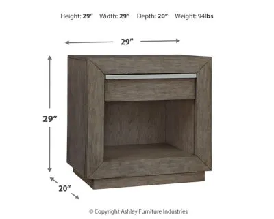 Anibecca California King Bookcase Bed with Mirrored Dresser, Chest and 2 Nightstands