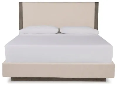 Anibecca California King Upholstered Bed with Dresser