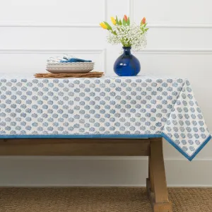 Anika Blue Tablecloth