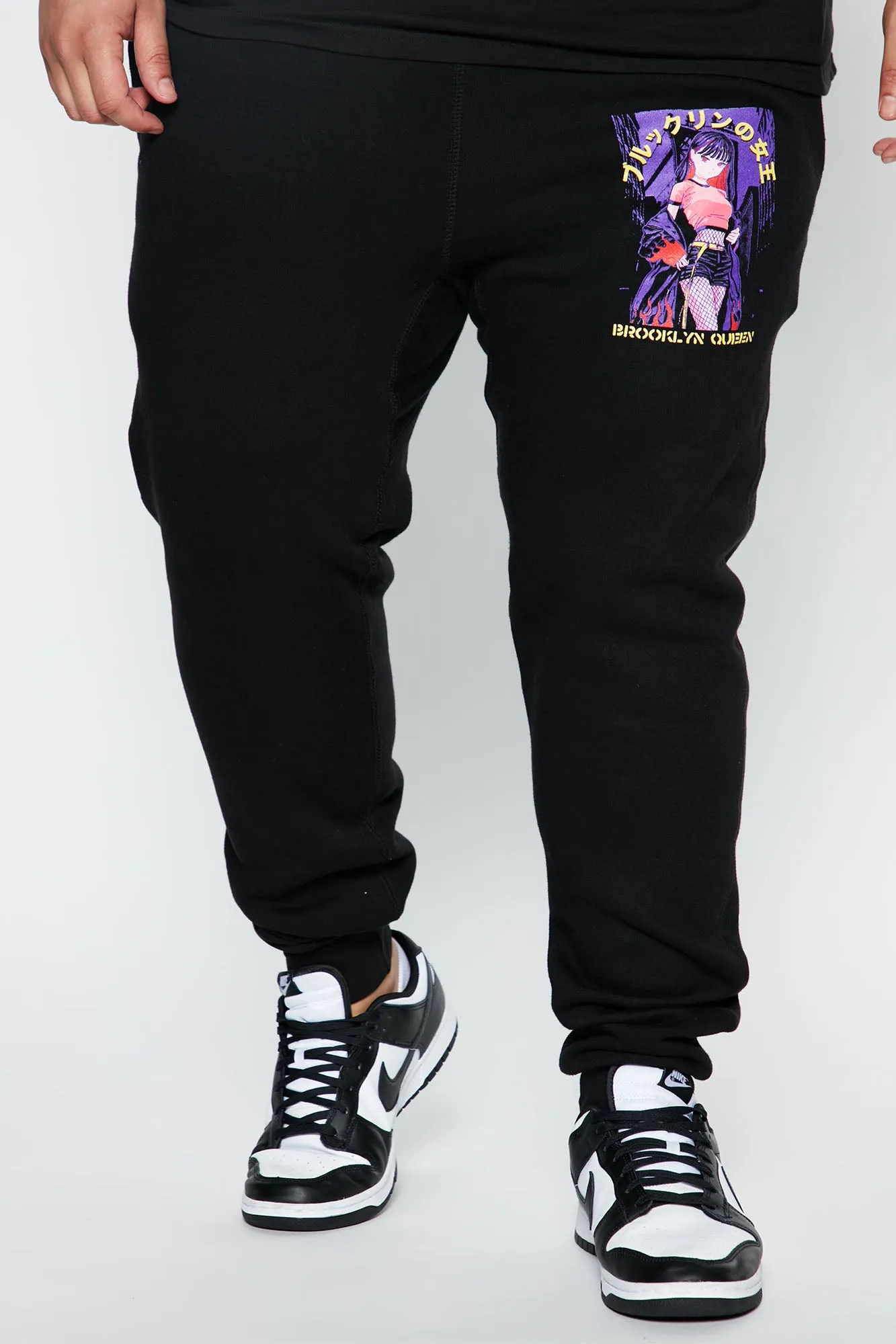 Anime Queen Jogger - Black