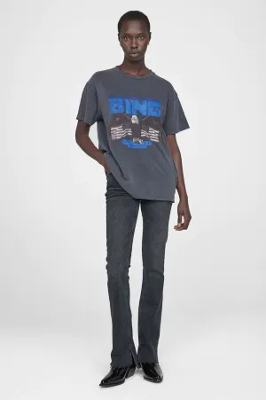 Anine Bing - Vintage Bing Tee in Washed Black