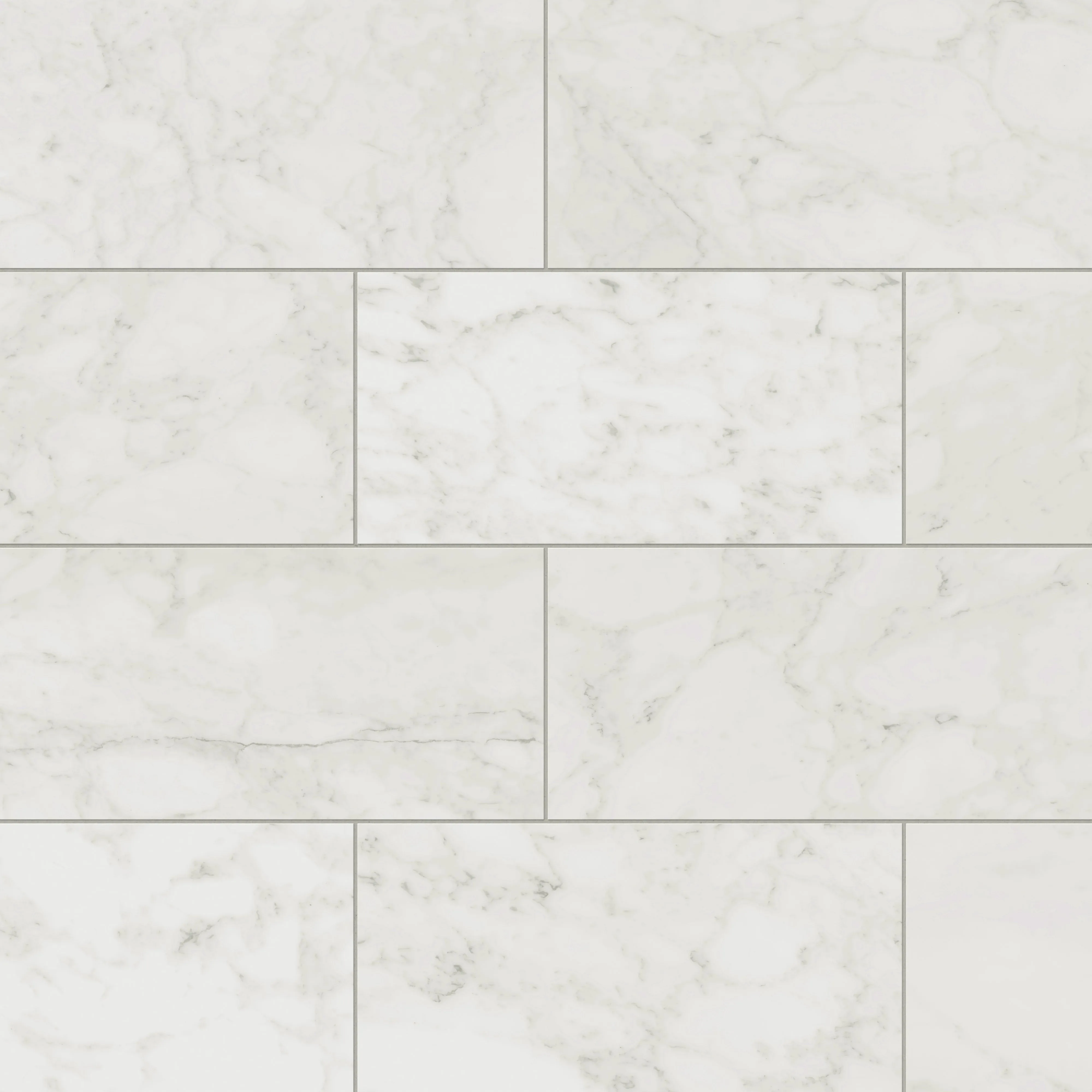 Aniston 12x24 Matte Porcelain Tile in Carrara Bianco