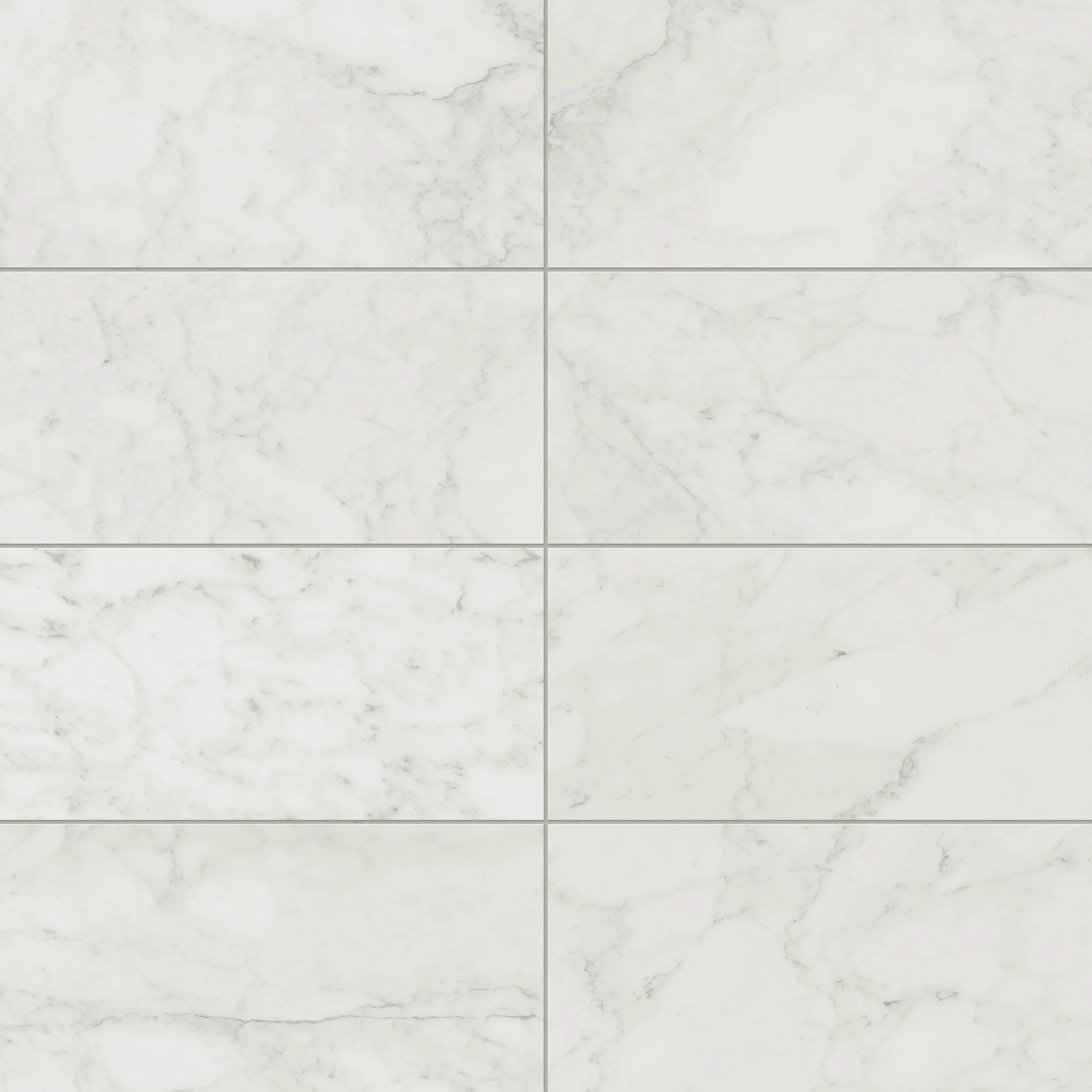 Aniston 12x24 Matte Porcelain Tile in Carrara Bianco