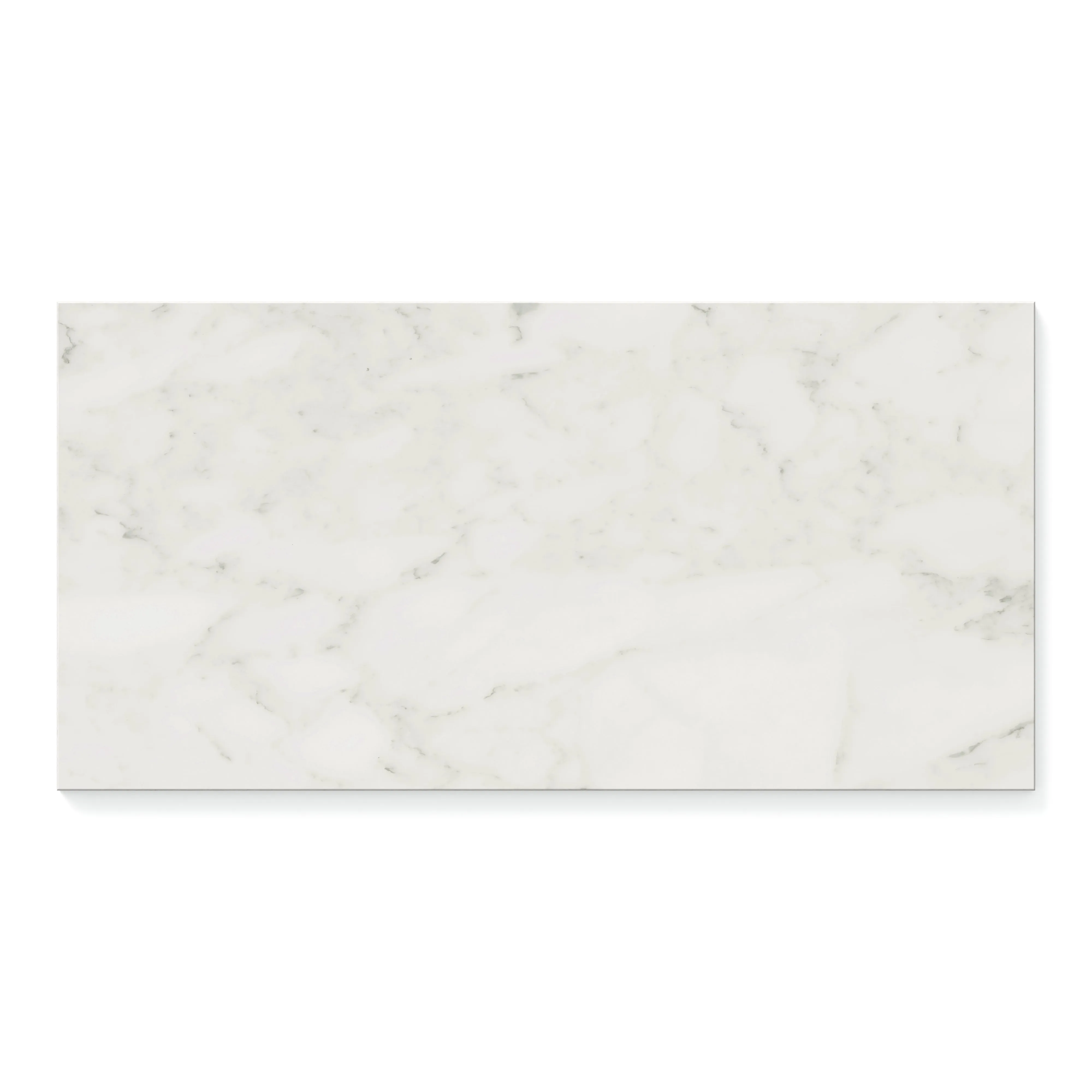 Aniston 12x24 Matte Porcelain Tile in Carrara Bianco