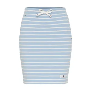 Anjelica Striped Skirt - Powder Blue/Pearl