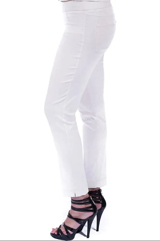 Ankle Pant in White by S.Y.I.