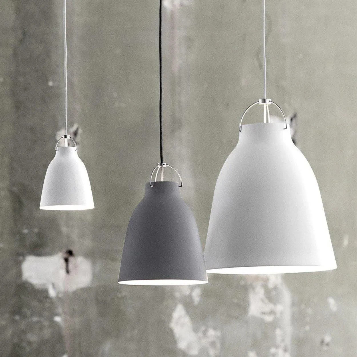 ANKUR CARAVAGGIO ALUMINIUM DEEP DOME HANGING LIGHT