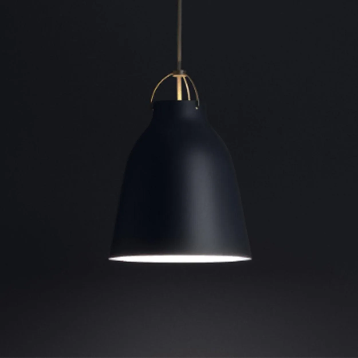 ANKUR CARAVAGGIO ALUMINIUM DEEP DOME HANGING LIGHT