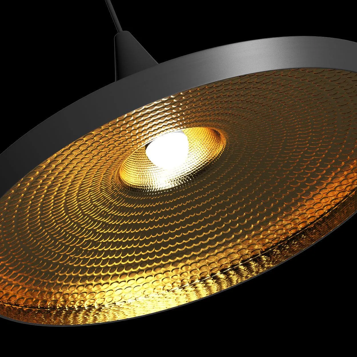 ANKUR TOM DIXON WIDE PENDANT LIGHT