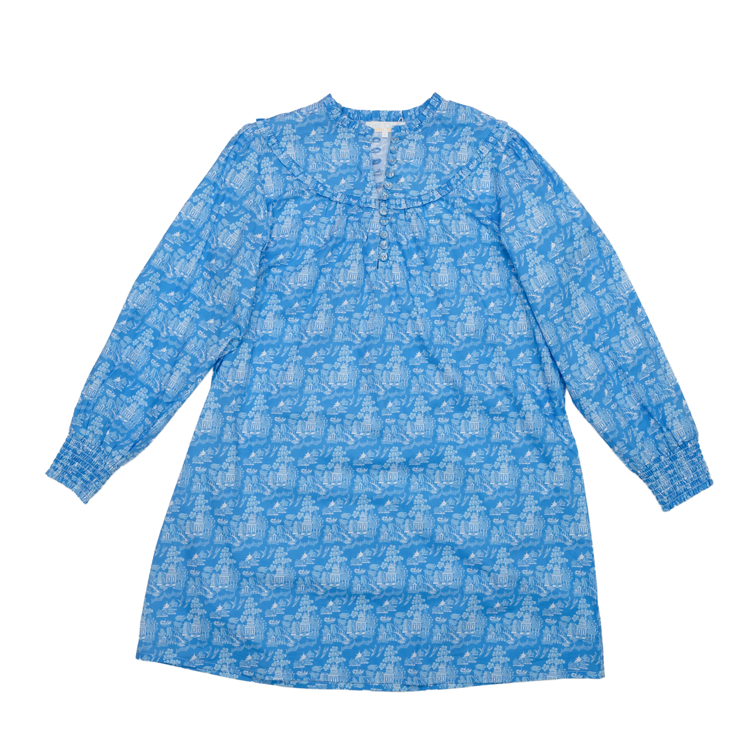 Ann Pepper Mom Blue Chic Dress