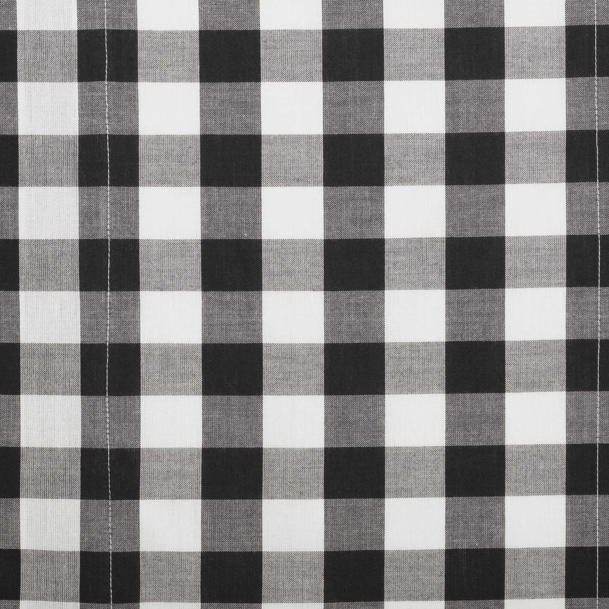 Annie Buffalo Black Check Blackout Panel 84x50, Single Panel