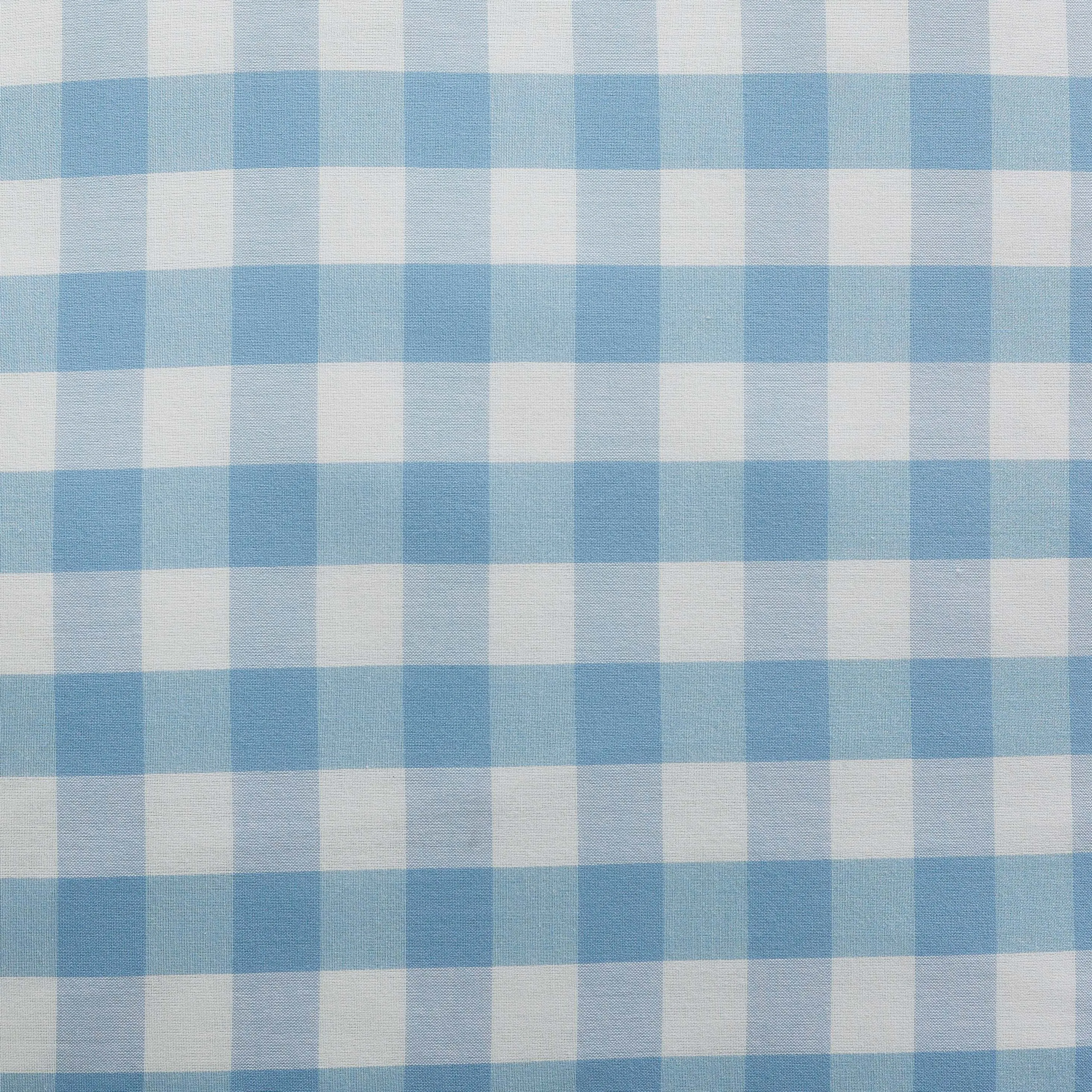 Annie Buffalo Blue Check Ruffled Tier Set of 2 L24xW36