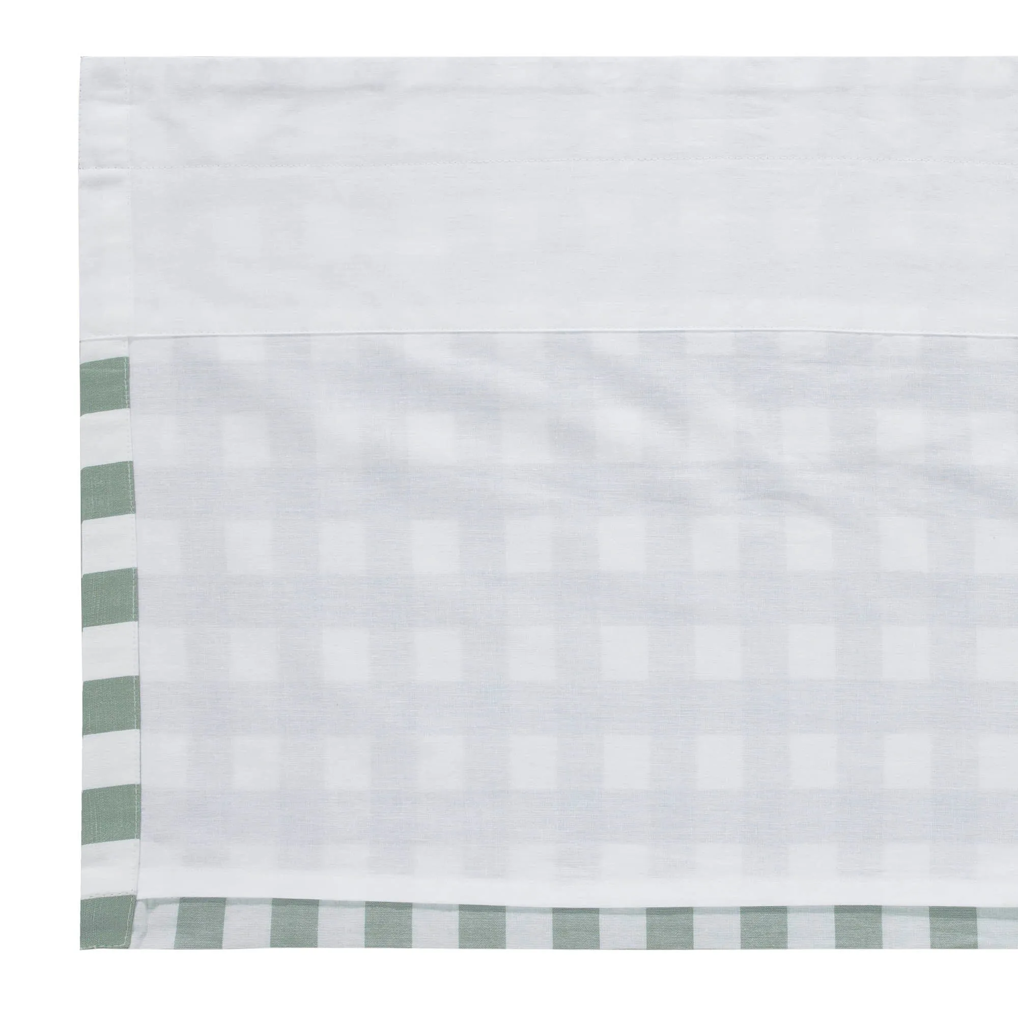 Annie Green Buffalo Check Lined Valance 60"