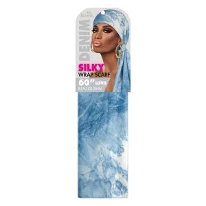 ANNIE MS. REMI Denim Silky Wrap Scarf 60" Long [ASSORTED COLOR] #04522