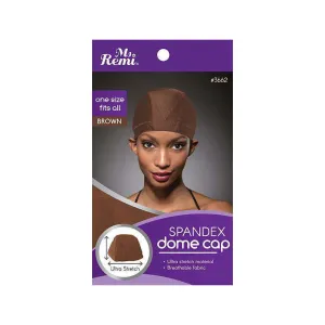 ANNIE Ms. Remi Spandex Dome Cap [BROWN] #03662