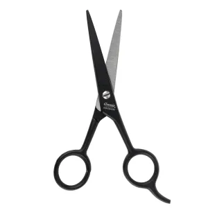 Annie Stainless Steel Straight Hair Shears 5.5 Inch Black