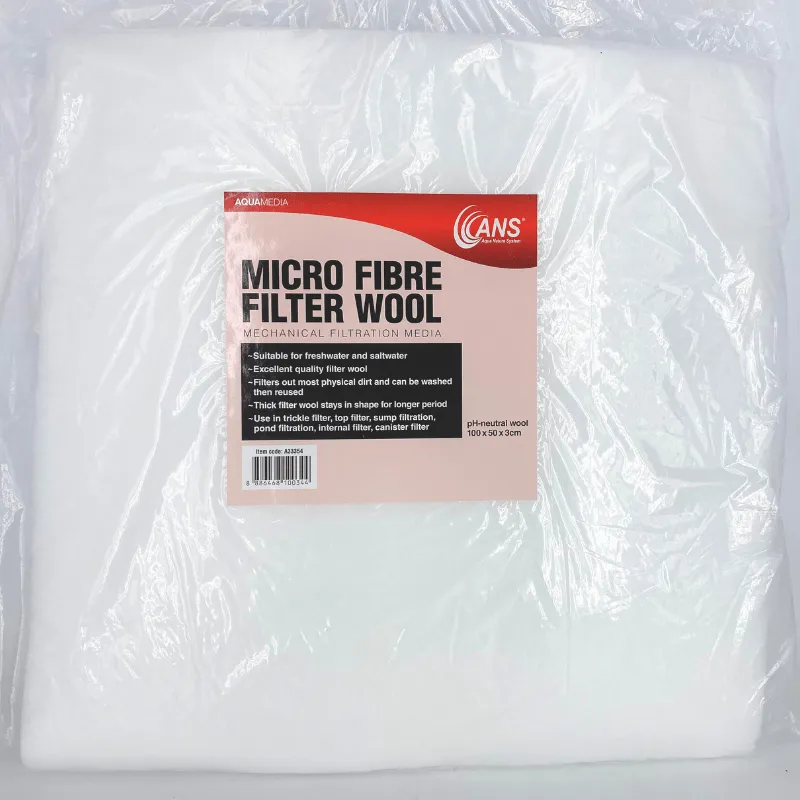 ANS Microfibre Wool ( Various Size ) filter wool