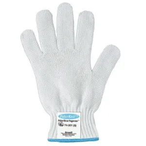 Ansell Polar Bear Supreme Gloves, Size 7, White, 103757