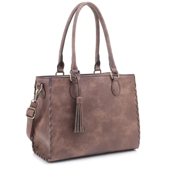 Ansley Concealed Carry Satchel Handbag