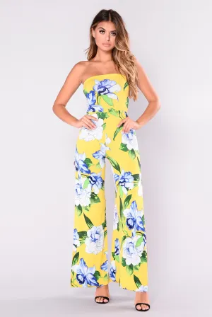 Antelope Field Jumpsuit - Yellow