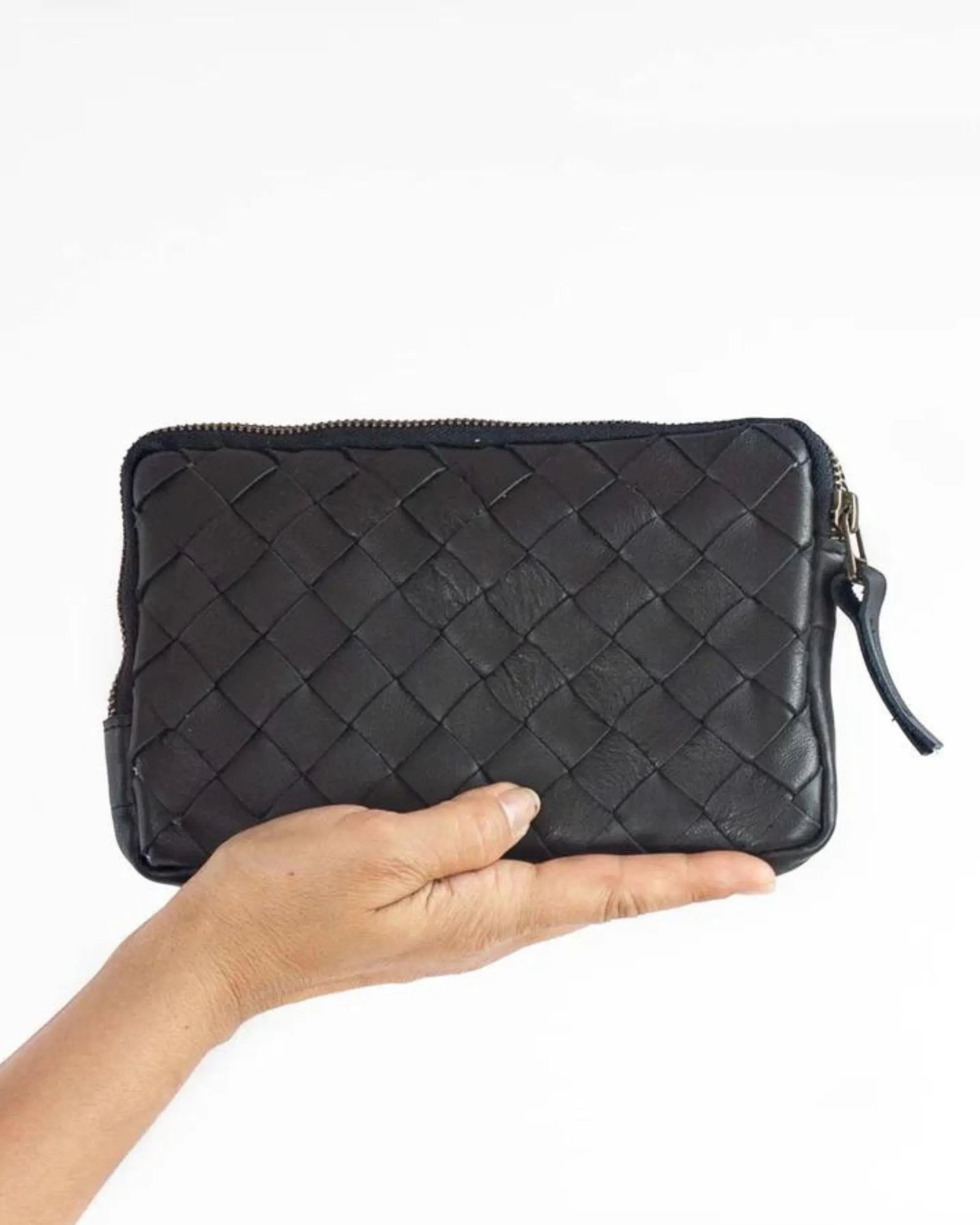 Antheia Large Clutch Wallet | Black