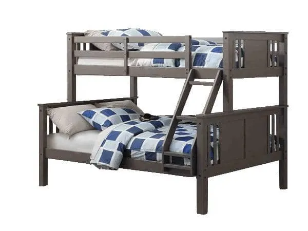 Anthony Gray Twin over Full Bunk Bed