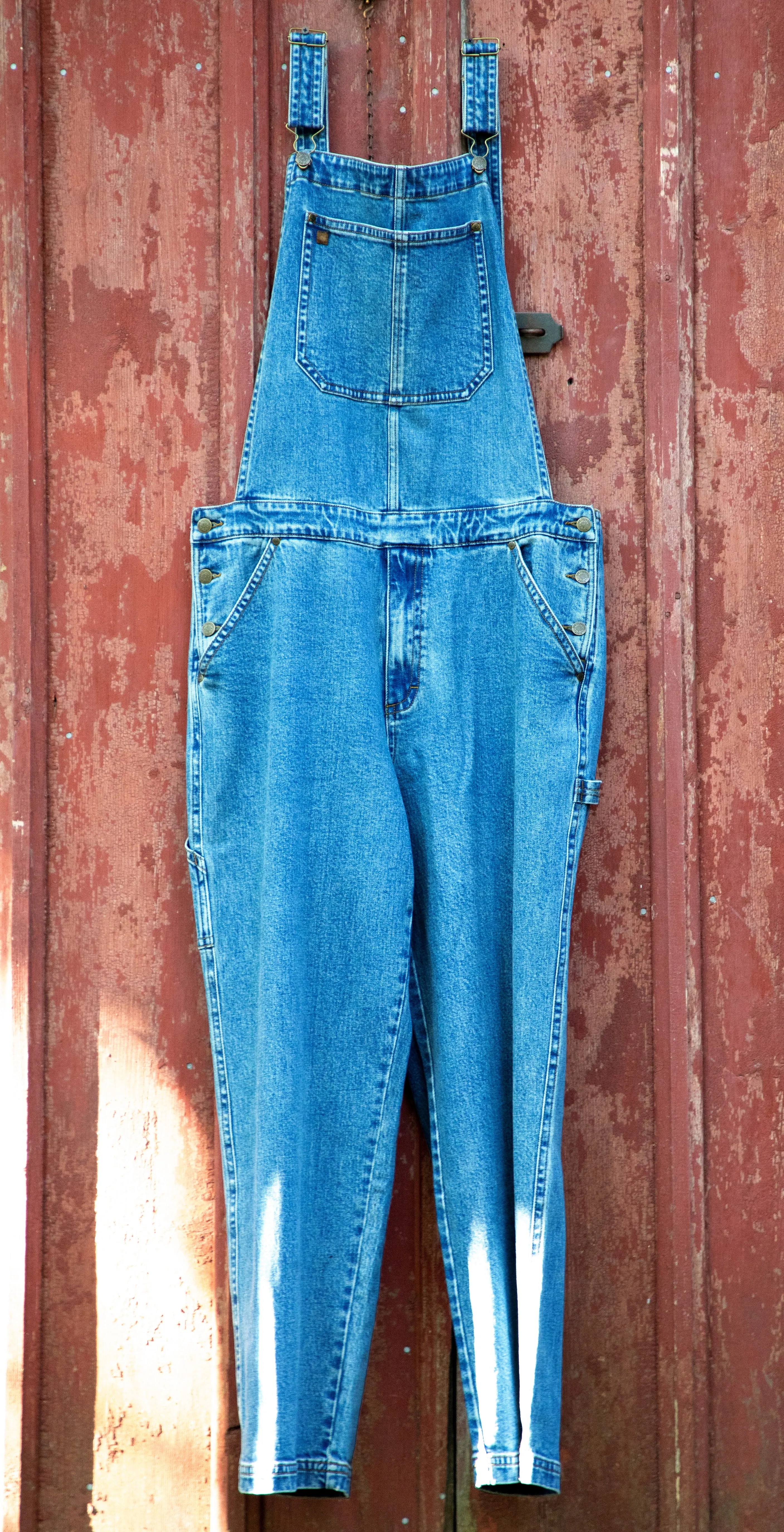 Anti-Procrastination Denim Overalls