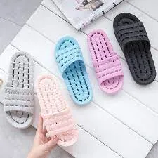 Anti-slip Soft Silicone Bathroom Slippers