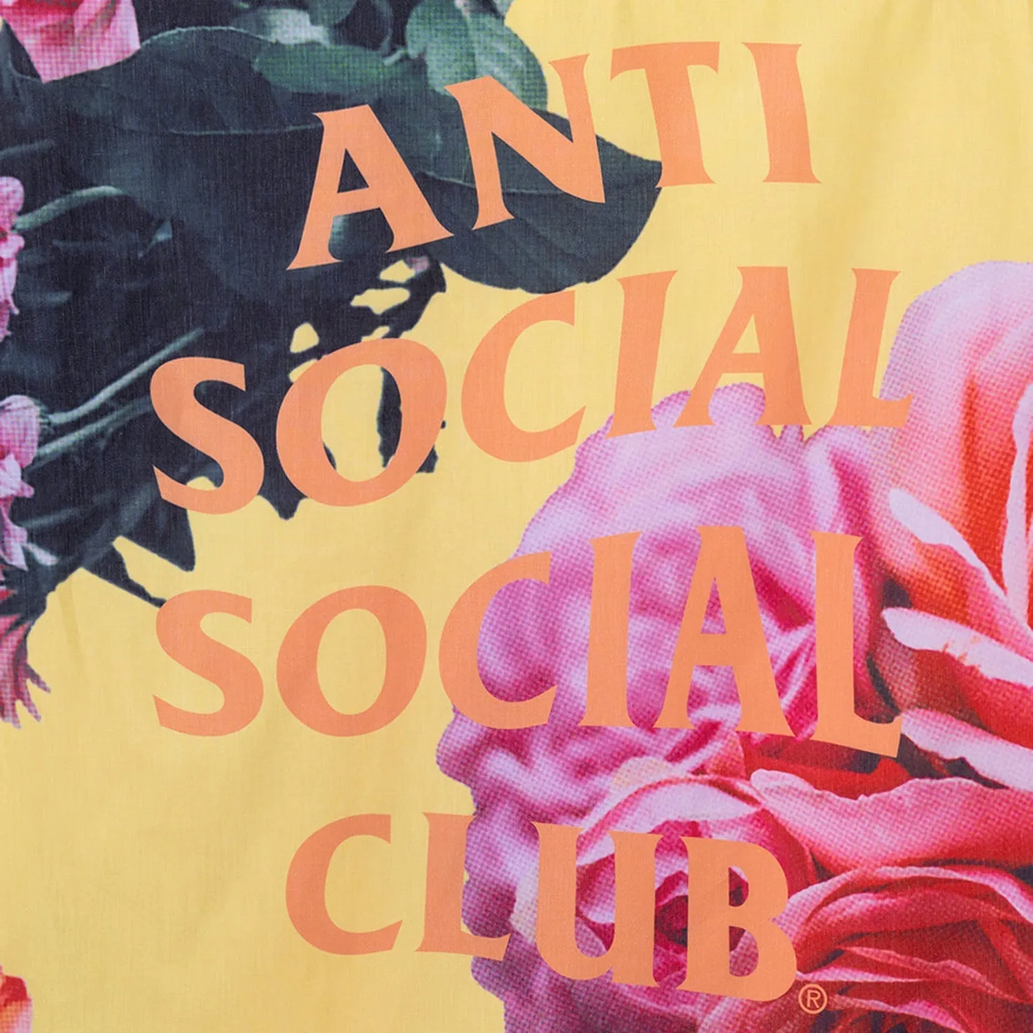 Anti Social Social Club Summers Over Button Up Yellow