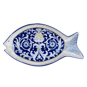 Antico Deruta: Fish Platter, 18" L