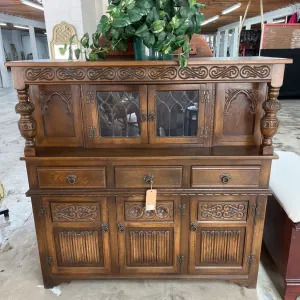 ANTIQUE CREDENZA/JACOBEAN CUPBOARD