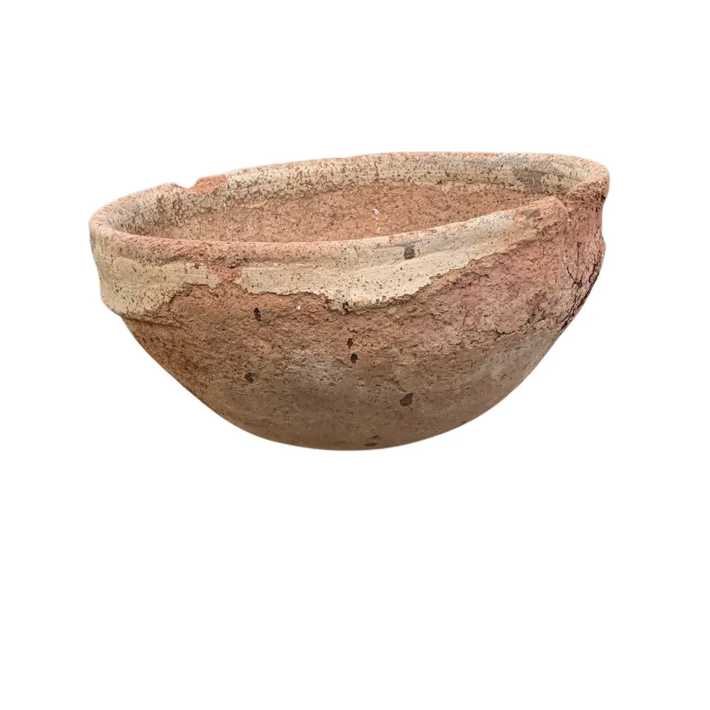 Antique Moroccan Terracotta Bowl