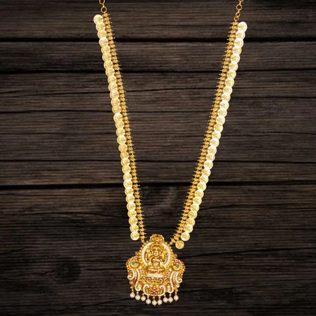 Antique Traditional Lakshmi Kasumala By Asp Fashion Jewellery