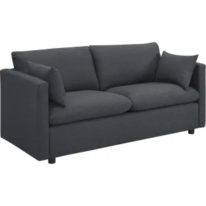 Antonio Upholstered Fabric Sofa Gray