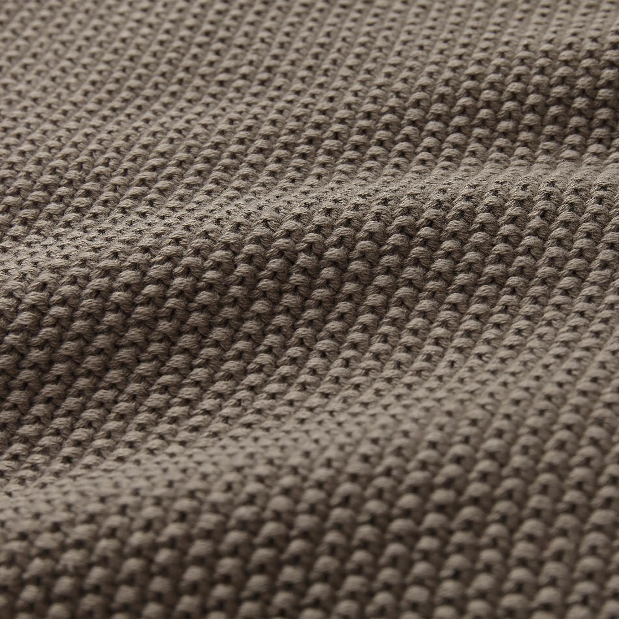 Antua Cotton Blanket [Olive green]