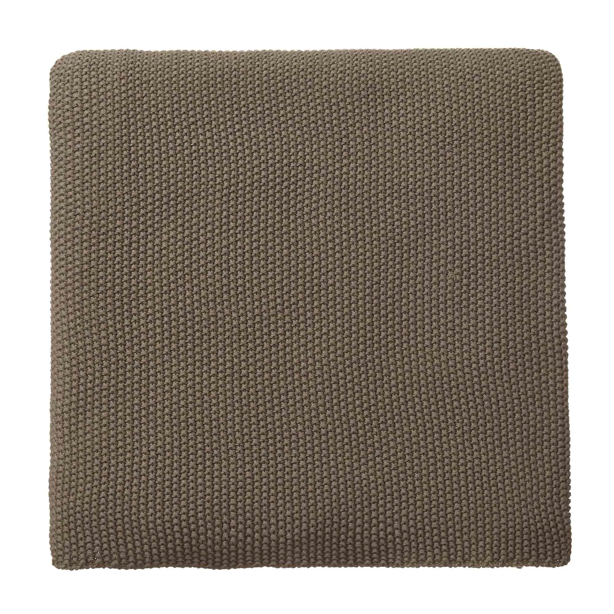 Antua Cotton Blanket [Olive green]