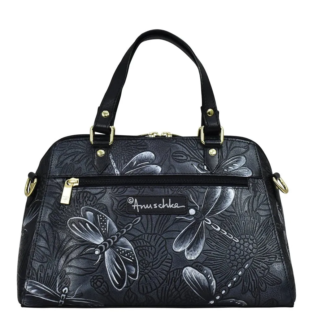 Anuschka Dragonfly Meadow Handbag