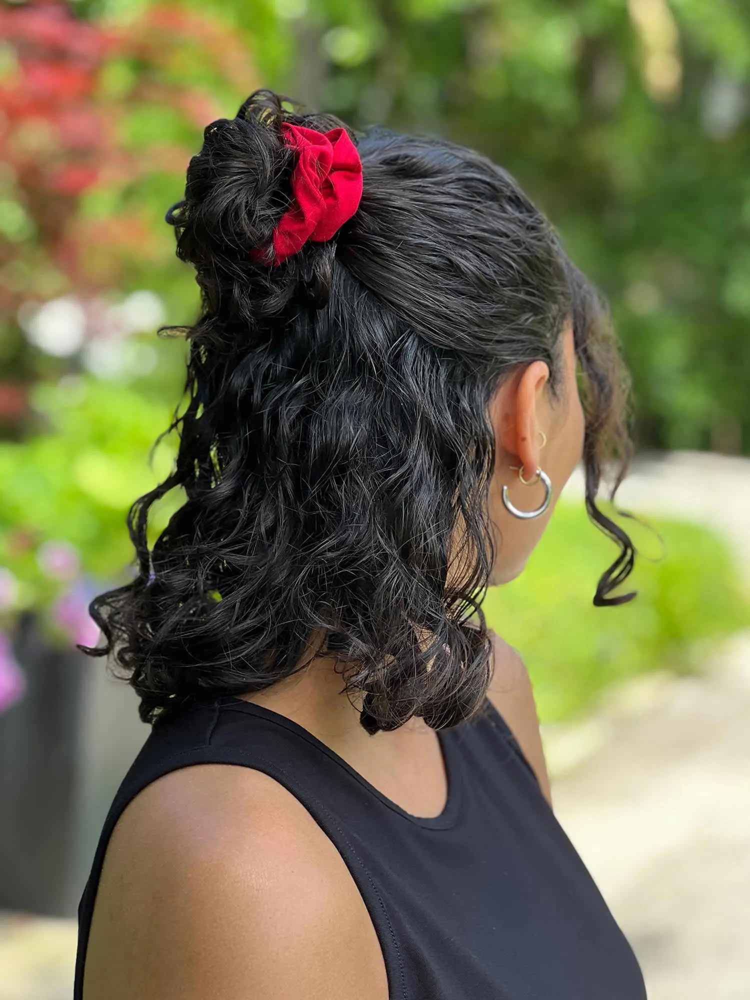 Anvi hair scrunchie set