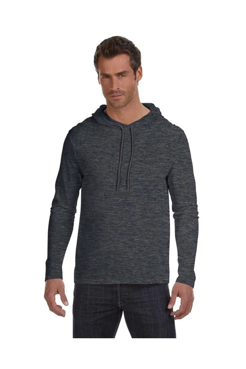 Anvil 987AN: Adult Lightweight Long-Sleeve Hooded T-Shirt