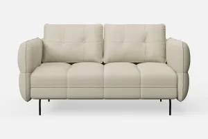 Anzio 2 Seater Sofa Cream Leather