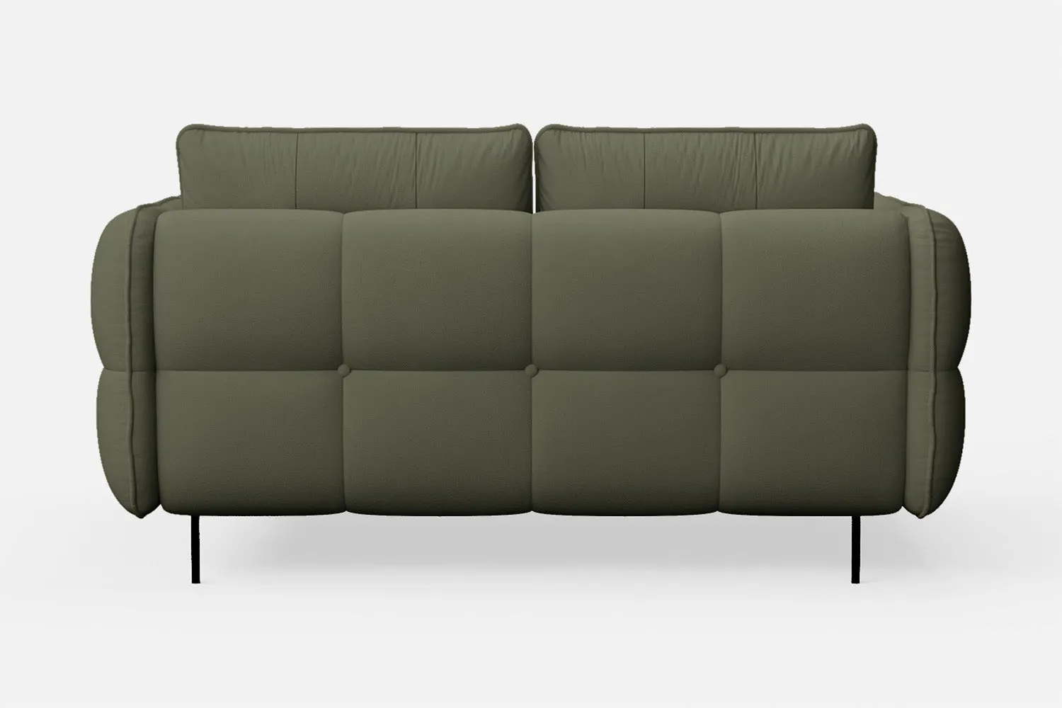 Anzio 2 Seater Sofa Sage Leather