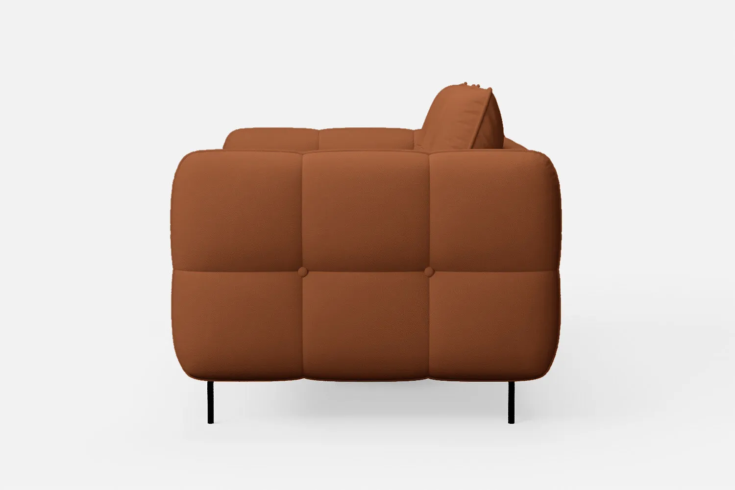 Anzio 2 Seater Sofa Tan Brown Leather