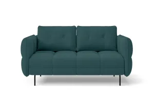 Anzio 2 Seater Sofa Teal Linen Fabric