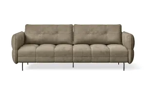 Anzio 3 Seater Sofa Sand Velvet