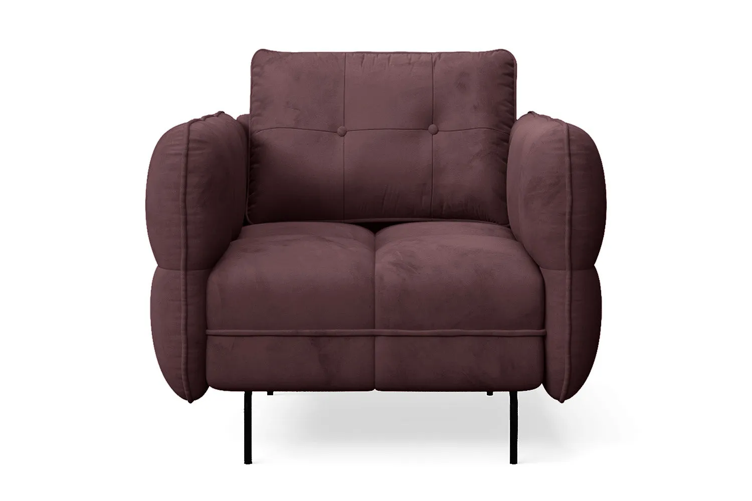 Anzio Armchair Grape Velvet